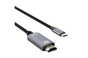 Displaykabel - Wozinsky WCCH-01 USB-C - HDMI 4K 60Hz Cable 1.8m - Black - 5907769378898