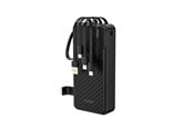 PowerBank - Dudao K11 Pro Powerbank with Built-in Cables PowerBank - Svart - 20000 mAh - 6977196681877