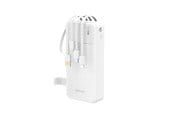 PowerBank - Dudao K11 Pro Powerbank with Built-in Cables PowerBank - Vit - 20000 mAh - 6977196681884