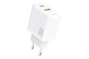 Mobile - Adapters & Chargers - Dudao A27 Max 35W GaN Wall Charger - White - 6977196682898