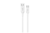 USB-kabel - Dudao L2sT USB-A - USB-C 6A Cable 1.2m - White - 6970379615706