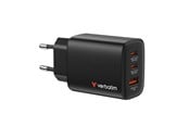 Mobile - Adapters & Chargers - Verbatim Essentials GaN Charger 65W EU plug Black - 32352