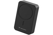 PowerBank - Verbatim Charge 'n' Go Essentials wireless power bank - magnetic - 24 pin USB-C - 35 Watt PowerBank - Svart - 20000 mAh - 32223