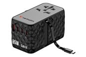 Mobile - Adapters & Chargers - Verbatim Charge 'n' Travel power adapter - GaN III universal - 24 pin USB-C USB - 85 Watt - 32127