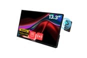Skärm - 13" Verbatim Portable Touchscreen Monitor 13.3" WUXGA Resolution & Wireless Power Supply - 32087