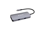 USB Hub - Verbatim CMH 05 - hub - 5 ports USB Hub - 5 porte - Grey - 32150