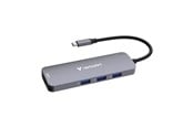 USB Hub - Verbatim CMH 08 - hub - 8 ports USB Hub - 8 porte - Grey - 32151