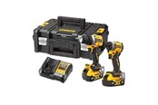 Skruv/Borrmaskine - Dewalt DCK2051P2T-QW Power Tool Combo Kit - DCK2051P2T-QW