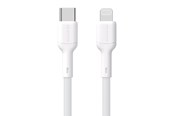 USB-kabel - Dudao L9X 30W USB-C - Lightning Cable 2m - White - 6976625334575