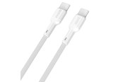 USB-kabel - Dudao L9C Max 240W PD USB-C - USB-C Cable 1.2m - White - 6976625334995