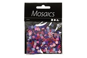 Konst- och hantverksmaterial - Creativ Company - Mini Mosaic Purple 10x10mm 25 grams - 51928