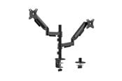 Monitorfäste - Gembird Monitor Arm - Adjustable arm 2-display 17"-32" - MA-DA2P-02