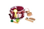 Rollek - Small Foot - Horse Grooming Kit with Bag Red - 12705