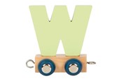 Träleksaker - Small Foot - Wooden Letter Train Polar - W - 12593