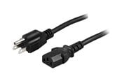 Strömkabel (intern) - Deltaco DEL-109US - power cable - NEMA 5-15 to power IEC 60320 C13 - 2 m - DEL-109US