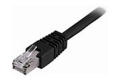 Nätverkskabel - Deltaco STP-635S - patch cable - 35 m - black - Svart - 35m - STP-635S