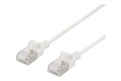 Nätverkskabel - Deltaco patch cable - 1.5 m - white - Vit - 1m - UFTP-1038