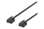 Nätverkskabel - Deltaco patch cable - 5 m - black - Svart - 5m - UUTP-2067