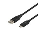 USB-kabel - Deltaco USBC-1003M - USB-C cable - USB-C to USB - 50 cm - USBC-1003M