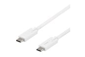 USB-kabel - Deltaco USBC-1504 - USB-C cable - 24 pin USB-C to 24 pin USB-C - 2 m - USBC-1504