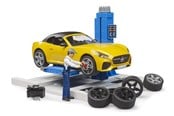 Leksaksbil - Bruder BWorld Car service and  Roadster - BR62112
