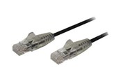 Nätverkskabel - StarTech.com N6PAT1BKS - Svart - 0.3m - N6PAT1BKS