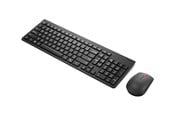 Tangentbord - Lenovo Essential Wireless Combo Gen 2 - keyboard and mouse set - QWERTY - Swedish/Finnish - black Input Device - Tastatur & Mus set - Svenska/finska - Svart - 4X31R64485