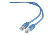 Nätverkskabel - Gembird patch cable - 1 m - blue - Blå - 1m - PP6-1M/B