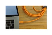 USB-kabel - Tether Tools TetherPro - USB-C cable - 24 pin USB-C to Micro-USB Type B - 4.6 m - CUC3315-ORG