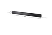 Hemmabiosystem & Surround - Sharp HT-SB145 - sound bar - for TV - wireless - HT-SB145
