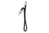 USB-kabel - Dudao L10P Lightning - USB-C PD 20W cable 0.23m - black - 6973687243852