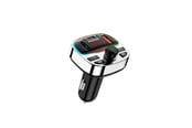 Andra mobiltillbehör - Dudao R2PRO+ Transmitter with PD25W Bluetooth 5.3 RGB Charging Ports - Black and Silver - 6976625332458