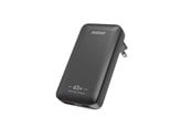 Mobile - Adapters & Chargers - Dudao A65Q 65W GaN Travel Wall Charger USB-A / USB-C PD Ultra-Thin EU / US - Black - 6976625333868
