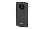 PowerBank - Dudao Powerbank K12 10000mAh PD22.5W USB-A USB-C - black PowerBank - Svart - 10000 mAh - 6976625333882