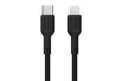 USB-kabel - Dudao L9X 30W USB-C - Lightning Cable 2m - Black - 6976625334582