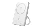 PowerBank - Dudao K28S 20W PD 5000mAh Powerbank with MagSafe and Stand - Silver PowerBank - Silver - 5000 mAh - 6977196680115