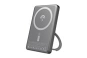 PowerBank - Dudao K28S 20W PD 5000mAh Powerbank with MagSafe and Stand - Gray PowerBank - Grey - 5000 mAh - 6977196680122