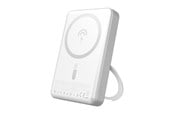 PowerBank - Dudao K28 10000mAh PD 22.5W MagSafe Powerbank with Metal Case and Ring Stand - Silver PowerBank - Silver - 10000 mAh - 6977196680139