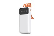 PowerBank - Dudao K6Pro Universal 10000mAh Power Bank with USB Cable USB Type C Lightning white (K6Pro-white) PowerBank - Vit - 10000 mAh - 6977196682065