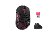 Mus - WLMouse Beast Miao (Omron) / Wireless 8K / Magnesium - Gamingmus - Optic - 5 knappar - Svart - MIAO-BLACK-O