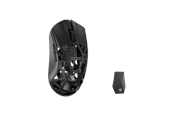 Mus - WLMouse Beast X Max (Solid Side + Omron) / Wireless 8K / Magnesium - Gamingmus - Optic - 5 knappar - Svart - MAXHEI-O-SHIXIN