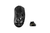 Mus - WLMouse Beast X Pro (Solid Side + Omron) / Wireless 8K / Magnesium - Gamingmus - Optic - 5 knappar - Svart - MPRO-SHIXIN-BLACK-O