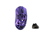 Mus - WLMouse Beast X Pro (Solid Side + Omron) / Wireless 8K / Magnesium - Gamingmus - Optic - 5 knappar - Lila - MPRO-PURPLE-O-SHIXIN