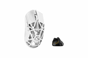 Mus - WLMouse Beast X Pro (Solid Side + Omron) / Wireless 8K / Magnesium - Gamingmus - Optic - 5 knappar - Vit - MPRO-SHIXIN-WHITE-O