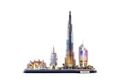 Pusselspel - Cubic Fun 3D Puzzle City Line Dubai with LED Lighting 3D pusselspel - 2010329