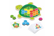 Brädspel - Goki Wooden Turtle Puzzle Game Rosy 41st. - 56302