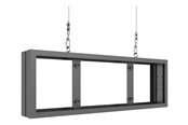 Väggfäste, AV-Möbel - Multibrackets M Pro Series enclosure - medium - for LCD display - wire b2b - black RAL 9005 - Max 25 kg - recommended for 37" - 7340234812912