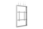 Väggfäste, AV-Möbel - Multibrackets M Pro Series enclosure - medium - for digital signage display - wire b2b - white - Max 35 kg - recommended for 75" - 7340234812745