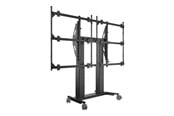 Väggfäste, AV-Möbel - Multibrackets M Pro Series cart - motorised - for 5x5 video wall - height adjustable with 70 cm of vertical travel - black - Max - recommended for 136" - 7350022739277