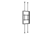 Väggfäste, AV-Möbel - Multibrackets M Pro Series enclosure - Large - for 2 digital signage LCD panels - b2b - black RAL 9005 - Max 50 kg - recommended for 75" - 7340234812691